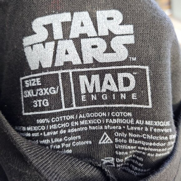 Star Wars Darth Vader "I Use The Force Periodically" T-Shirt 3XL Black - Picture 5 of 7